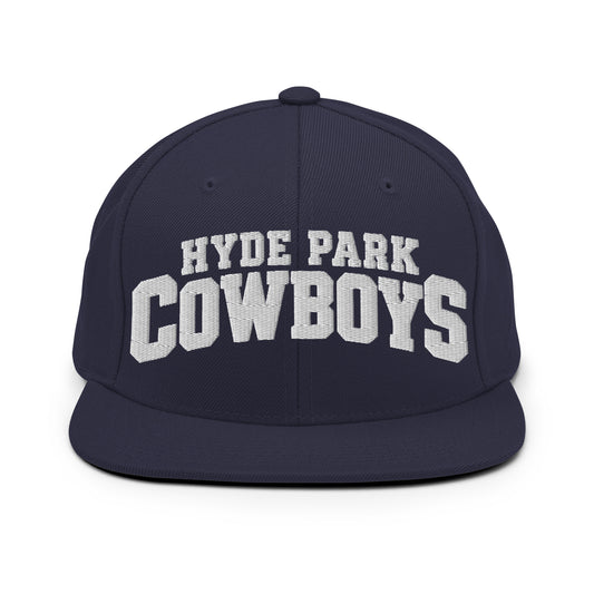 Snapback Hat | Hyde Park Cowboys | Crest Logo