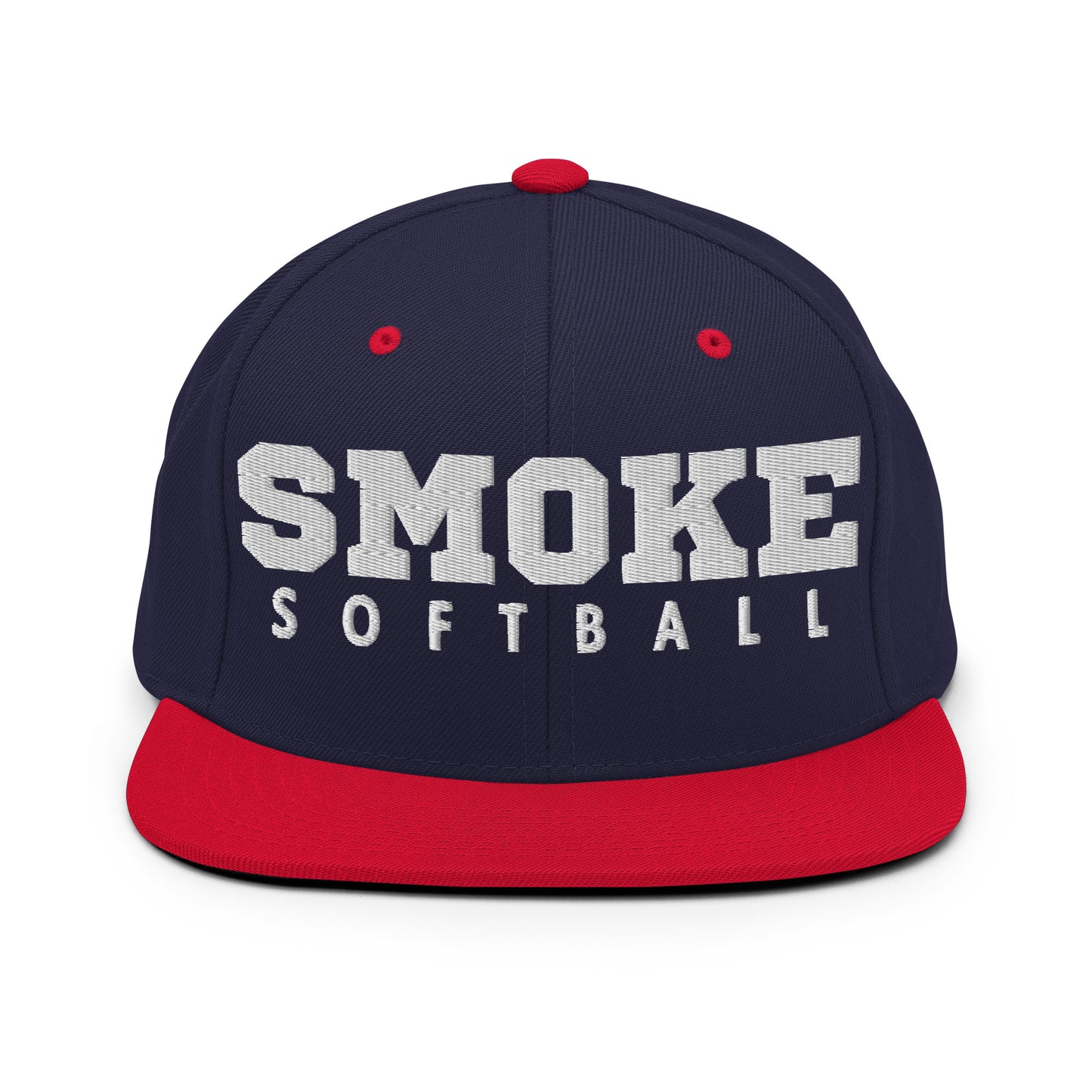 Snapback Hat | Smoke 14U Softball | Modern Script Logo