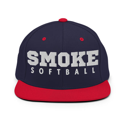 Snapback Hat | Smoke 14U Softball | Modern Script Logo