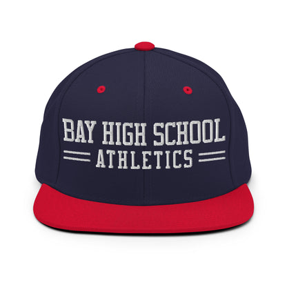 Snapback Hat | Bay High Softball | Modern Script Logo