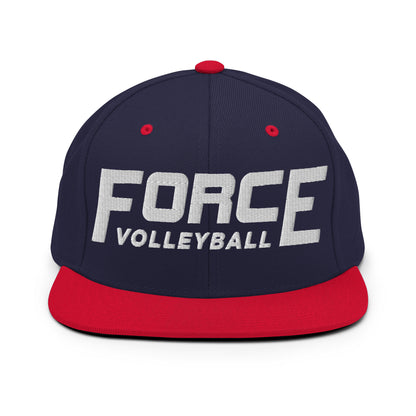 Snapback Hat | Shreveport Force Volleyball | Script Logo