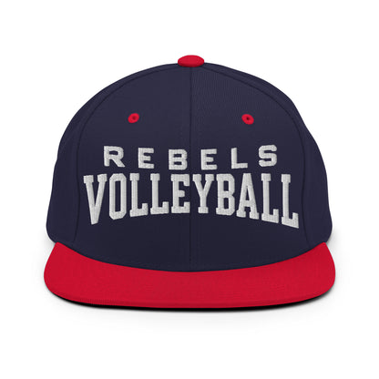 Snapback Hat | Rebels Volleyball Club | Modern Script Logo