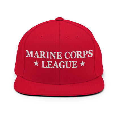 Snapback Hat | Marine Corps League kings County Det 455 | Shield Logo