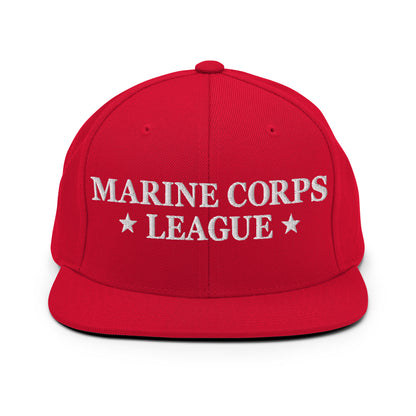 Snapback Hat | Marine Corps League kings County Det 455 | Shield Logo