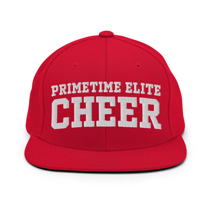 Snapback Hat | PTE Bulldog Cheer | Crest Logo