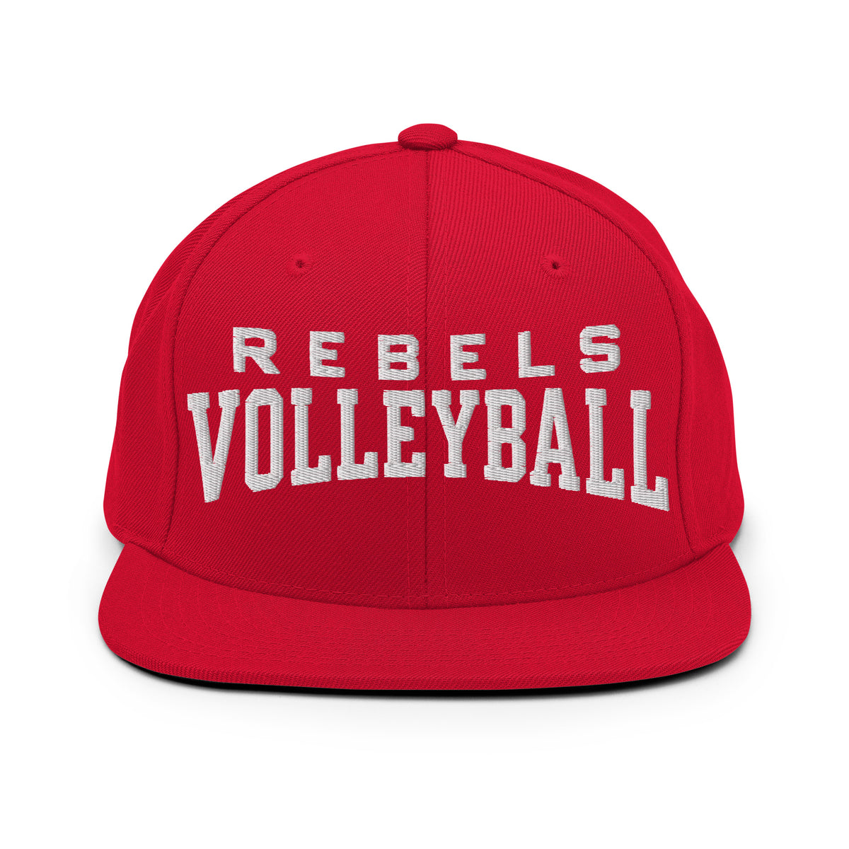 Snapback Hat | Rebels Volleyball Club | Modern Script Logo
