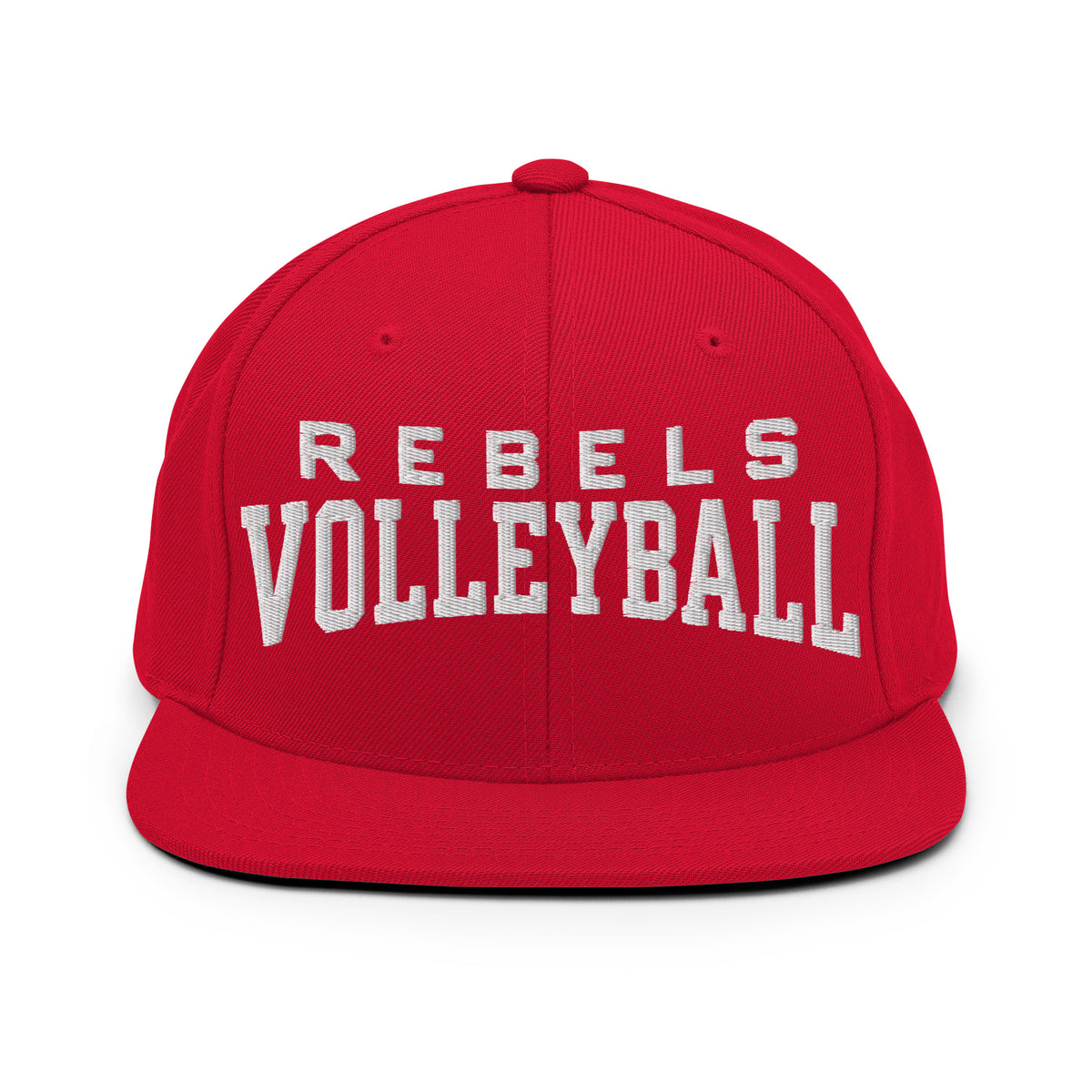 Snapback Hat | Rebels Volleyball Club | Modern Script Logo