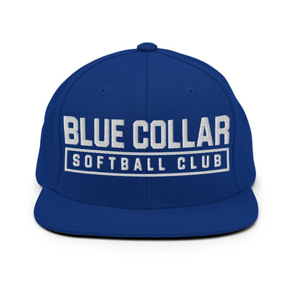 Snapback Hat | Blue Collar Softball 2034 | Vanguard Logo