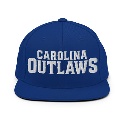 Snapback Hat | Carolina Outlaws Baseball | Script Logo