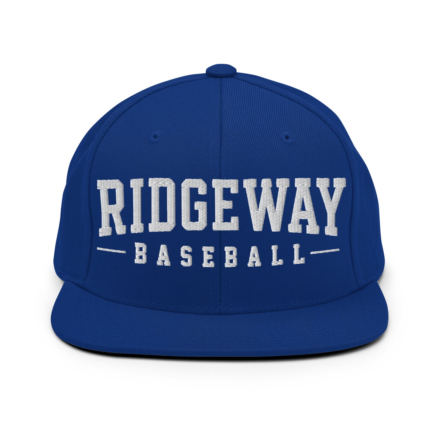 Snapback Hat | Ridgeway High School Baseball | Emblem Logo