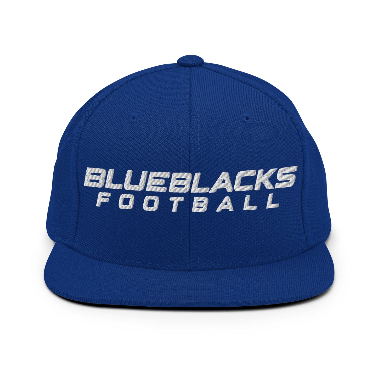Snapback Hat | Blueblacks Football Club | Modern Script Logo