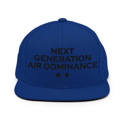 Snapback Hat | Next Generation Air Dominance | Modern Script Logo