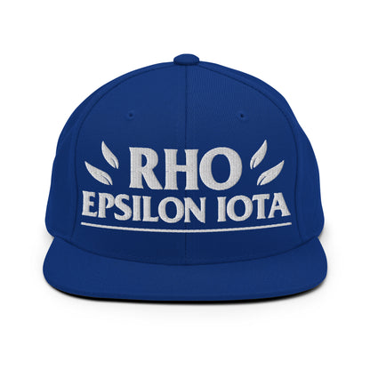 Snapback Hat | Rho | Script Logo
