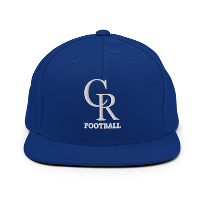 Snapback Hat | Chestnut Ridge Lions Football | Lettermark Logo