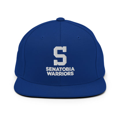 Snapback Hat | Senatobia Warriors Baseball | Badge Logo