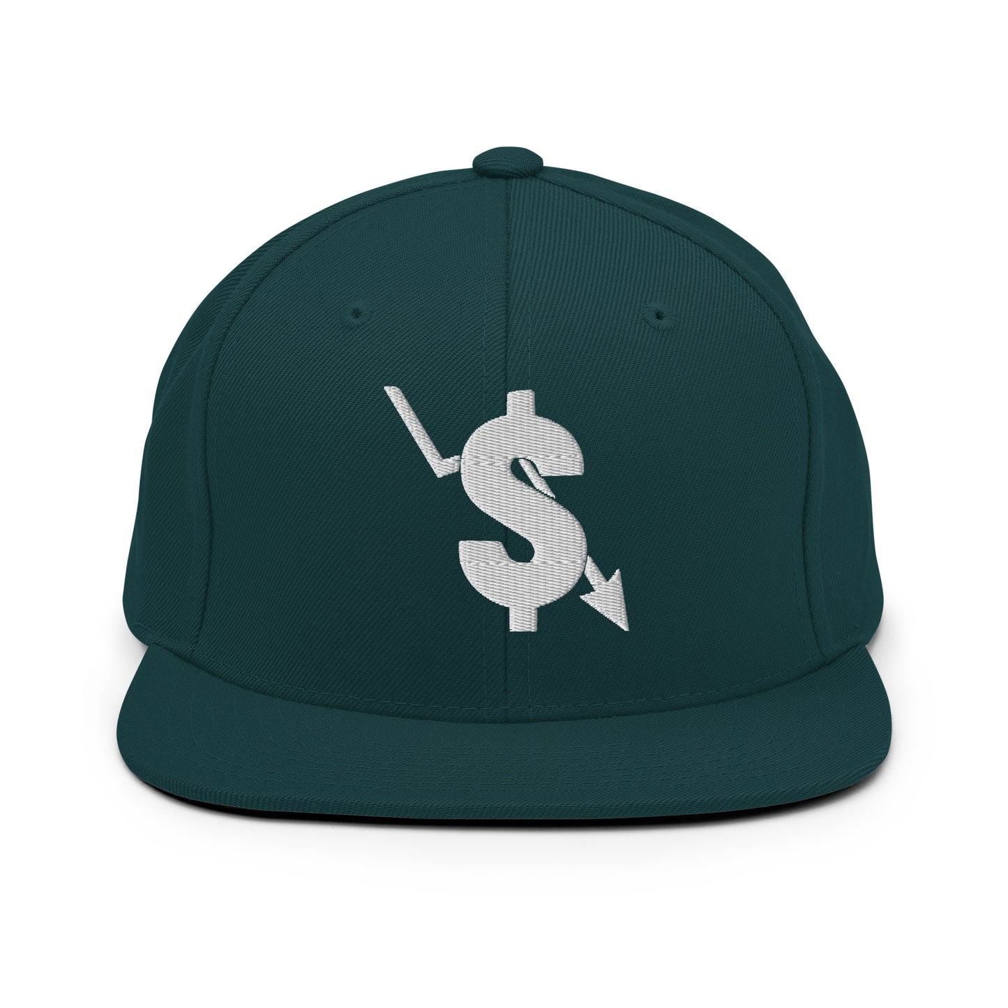 Snapback Hat | The Lowest Bidders | Shield Logo