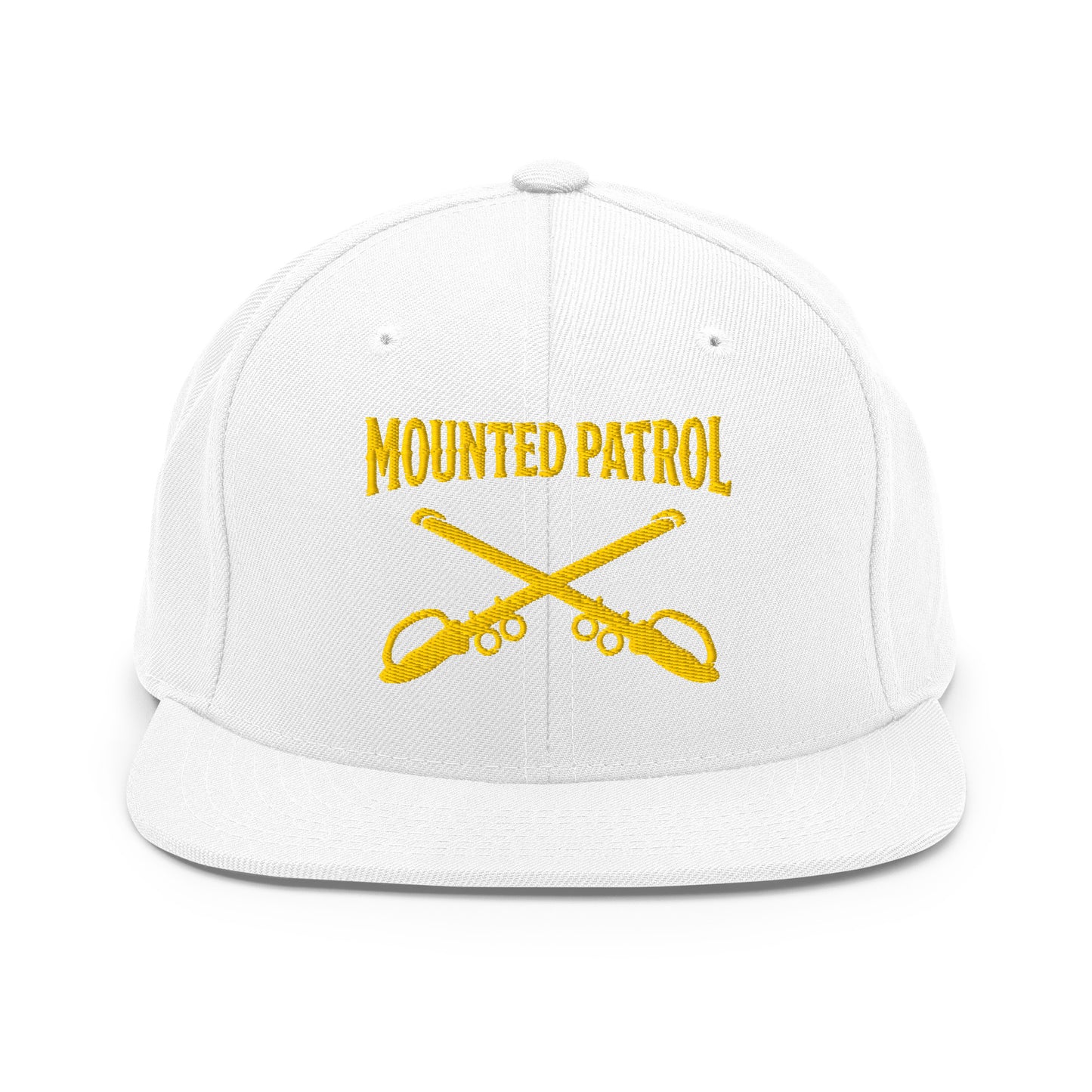 Snapback Hat | Metro Nashville Police Department Horse Mounted Patrol | Sabres Logo