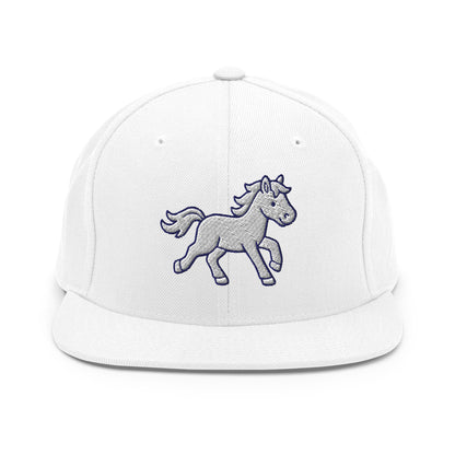 Snapback Hat | Pink Pony Athletic Club | Mascot Logo