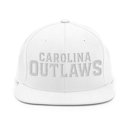 Snapback Hat | Carolina Outlaws Baseball | Script Logo