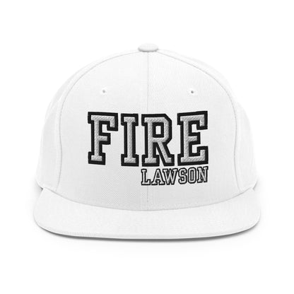 Snapback Hat | Lawson Fire Department | Script Logo