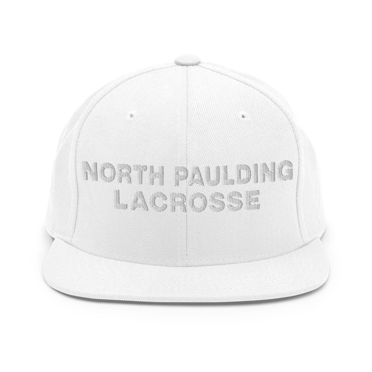 Snapback Hat | North Paulding Lacrosse | Badge Logo