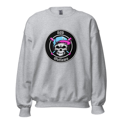Classic | Sweatshirt | 606 Outlaws Baseball | Badge Logo