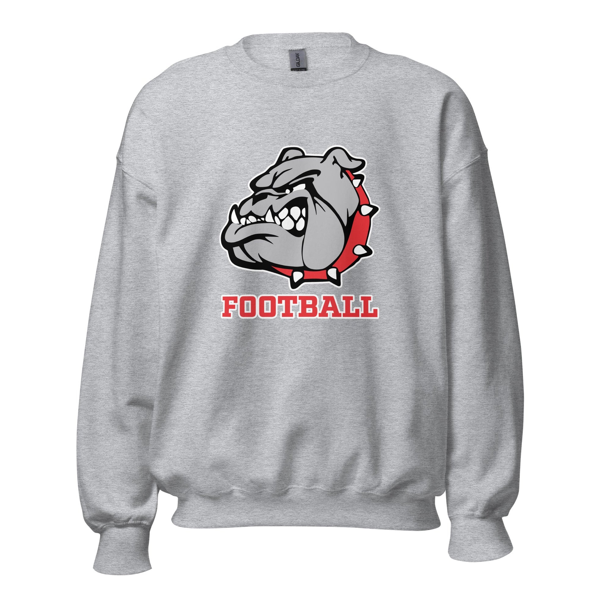 Classic | Sweatshirt | 6th Grade Bulldogs Team | Football Logo