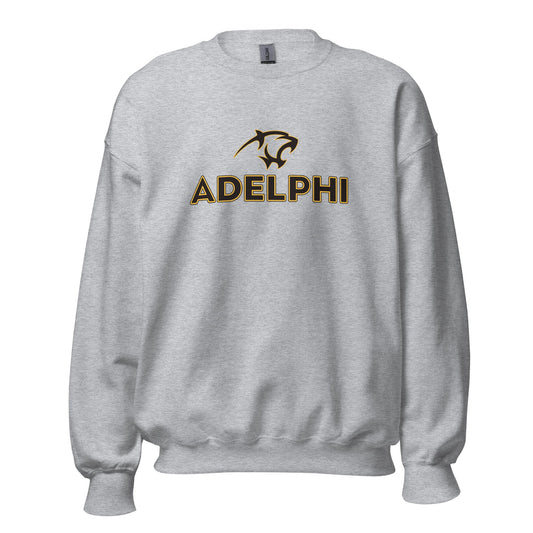 Classic | Sweatshirt | Adelphi Womens Soccer | Apex Panther Logo
