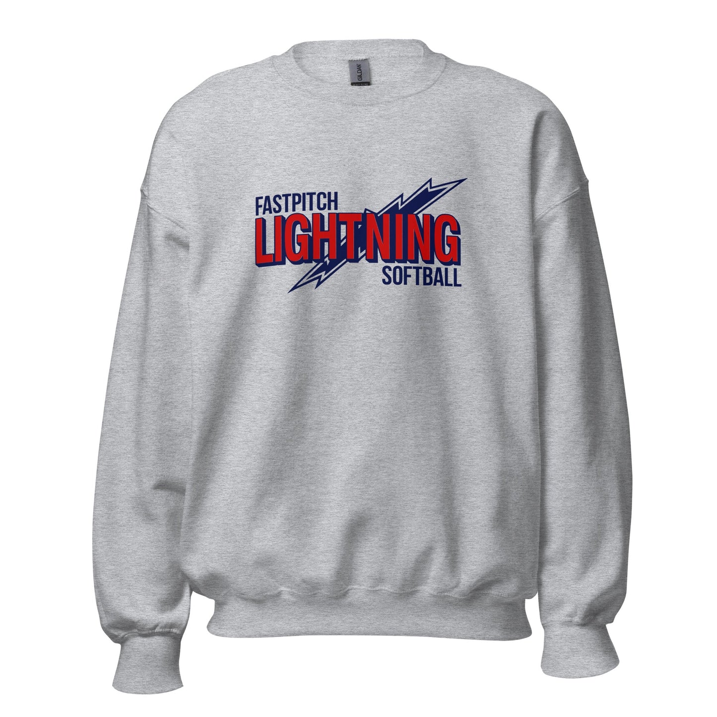 Classic | Sweatshirt | Amherst Lightning Softball | Lightning Logo