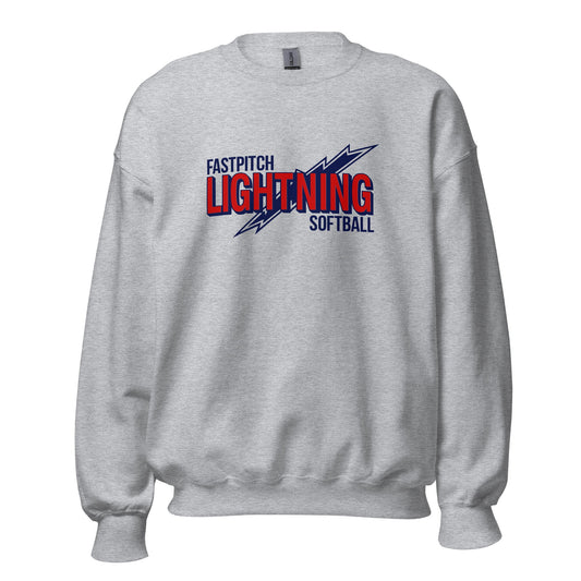 Classic | Sweatshirt | Amherst Lightning Softball | Lightning Logo