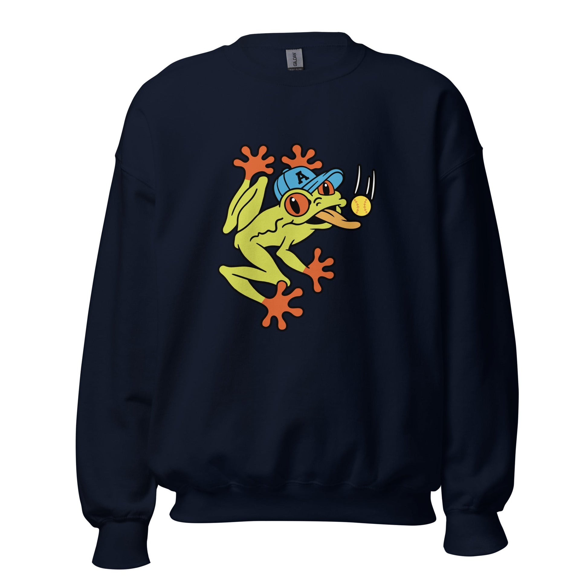 Classic | Sweatshirt | Aquasox Softball | Mascot Logo