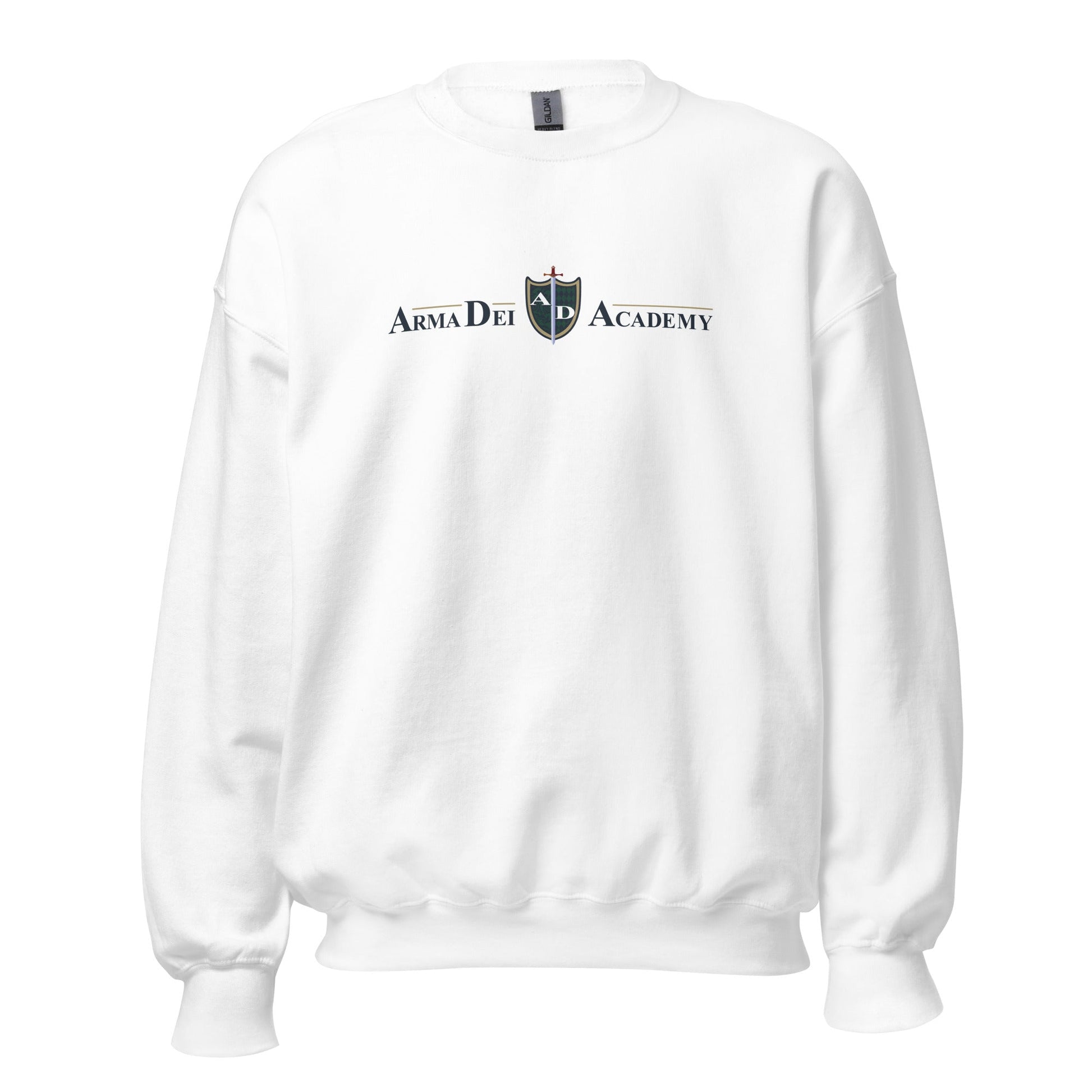 Classic | Sweatshirt | Arma Dei Academy | Text Shield Logo