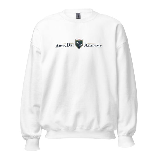 Classic | Sweatshirt | Arma Dei Academy | Text Shield Logo