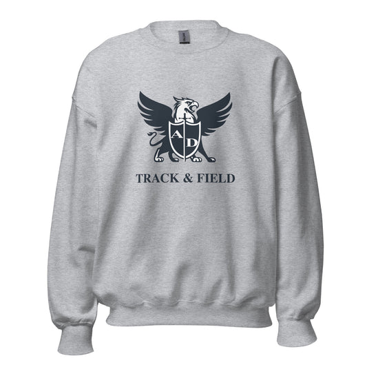 Classic | Sweatshirt | Arma Dei Academy Track and Field | Griffin Logo