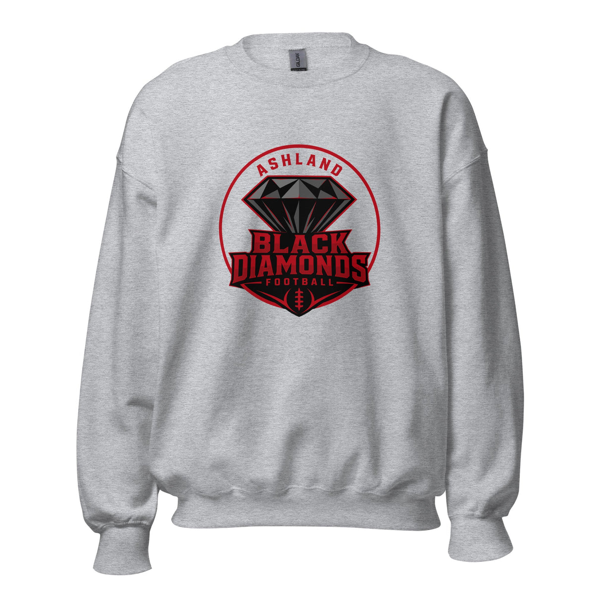 Classic | Sweatshirt | Ashland Black Diamonds | Badge Logo