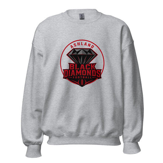 Classic | Sweatshirt | Ashland Black Diamonds | Badge Logo