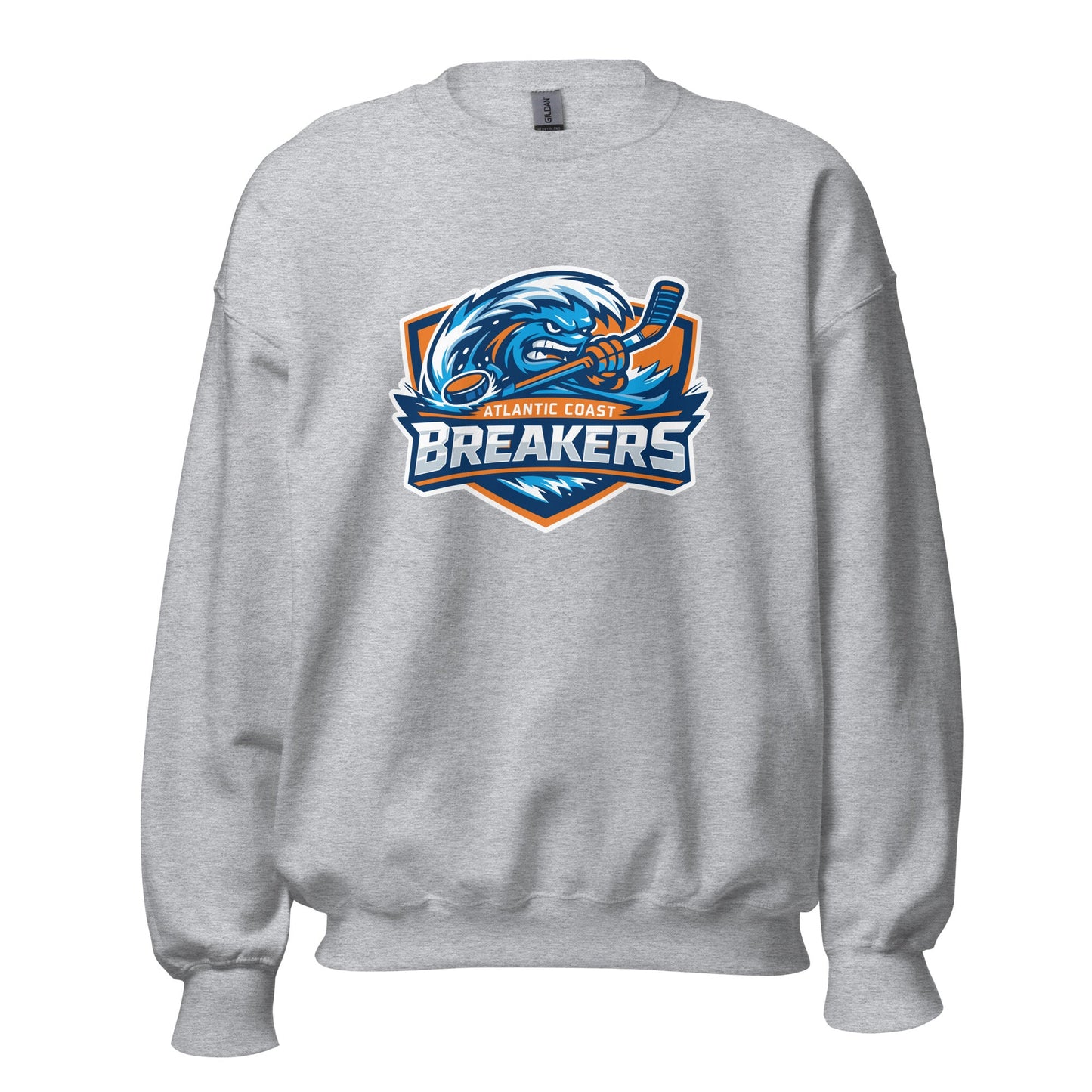 Classic | Sweatshirt | Atlantic Coast Breakers Hockey | Mascot Shield Logo