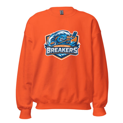 Classic | Sweatshirt | Atlantic Coast Breakers Hockey | Mascot Shield Logo