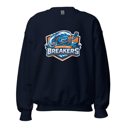 Classic | Sweatshirt | Atlantic Coast Breakers Hockey | Mascot Shield Logo