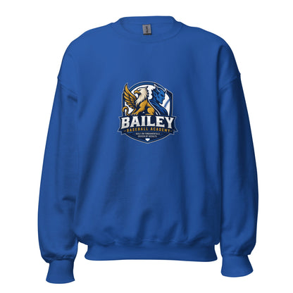 Classic | Sweatshirt | Bailey Baseball Academy | Shield Logo