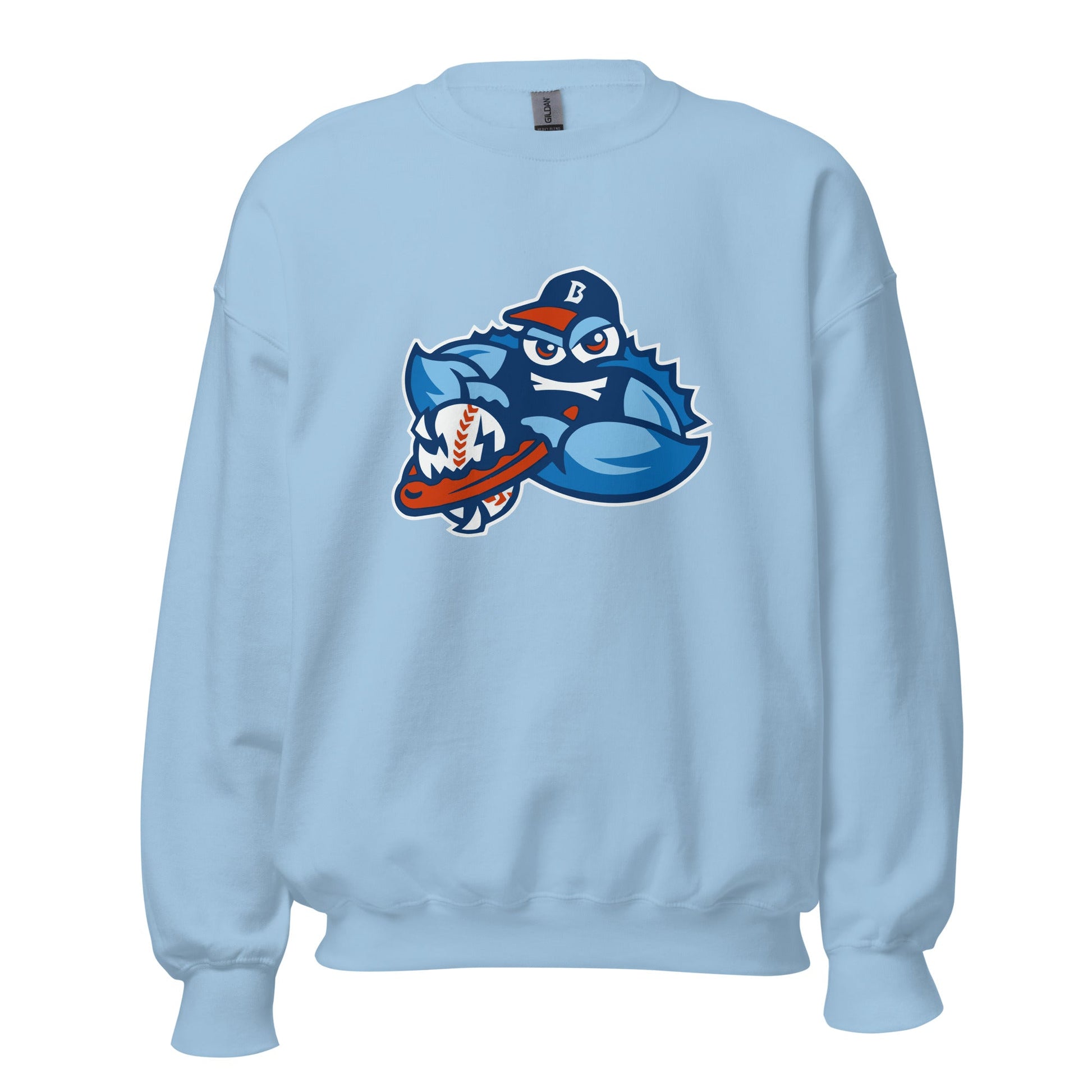Classic | Sweatshirt | Bellport BlueClaws | Mascot Logo