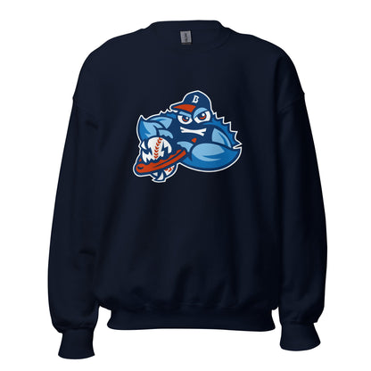 Classic | Sweatshirt | Bellport BlueClaws | Mascot Logo
