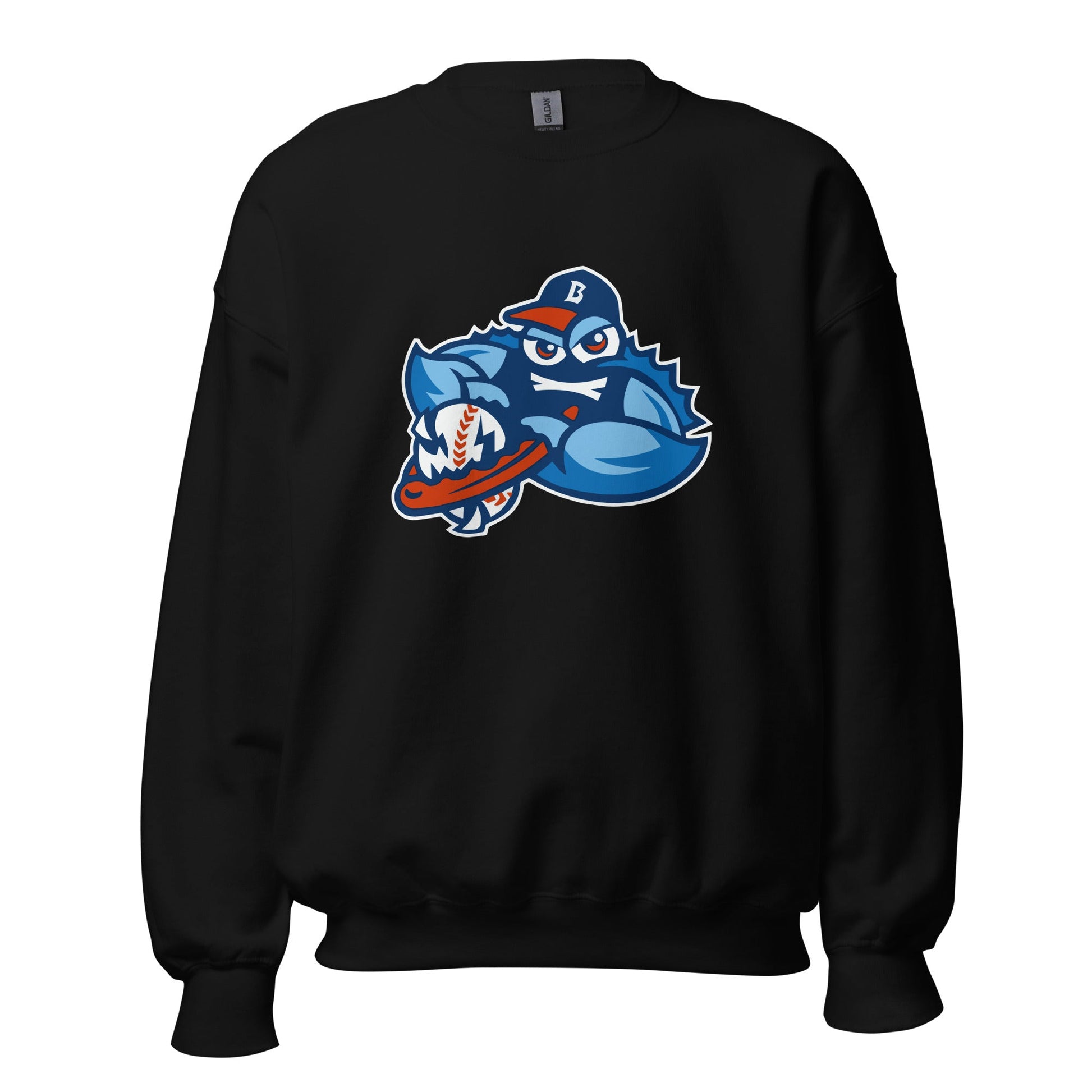 Classic | Sweatshirt | Bellport BlueClaws | Mascot Logo