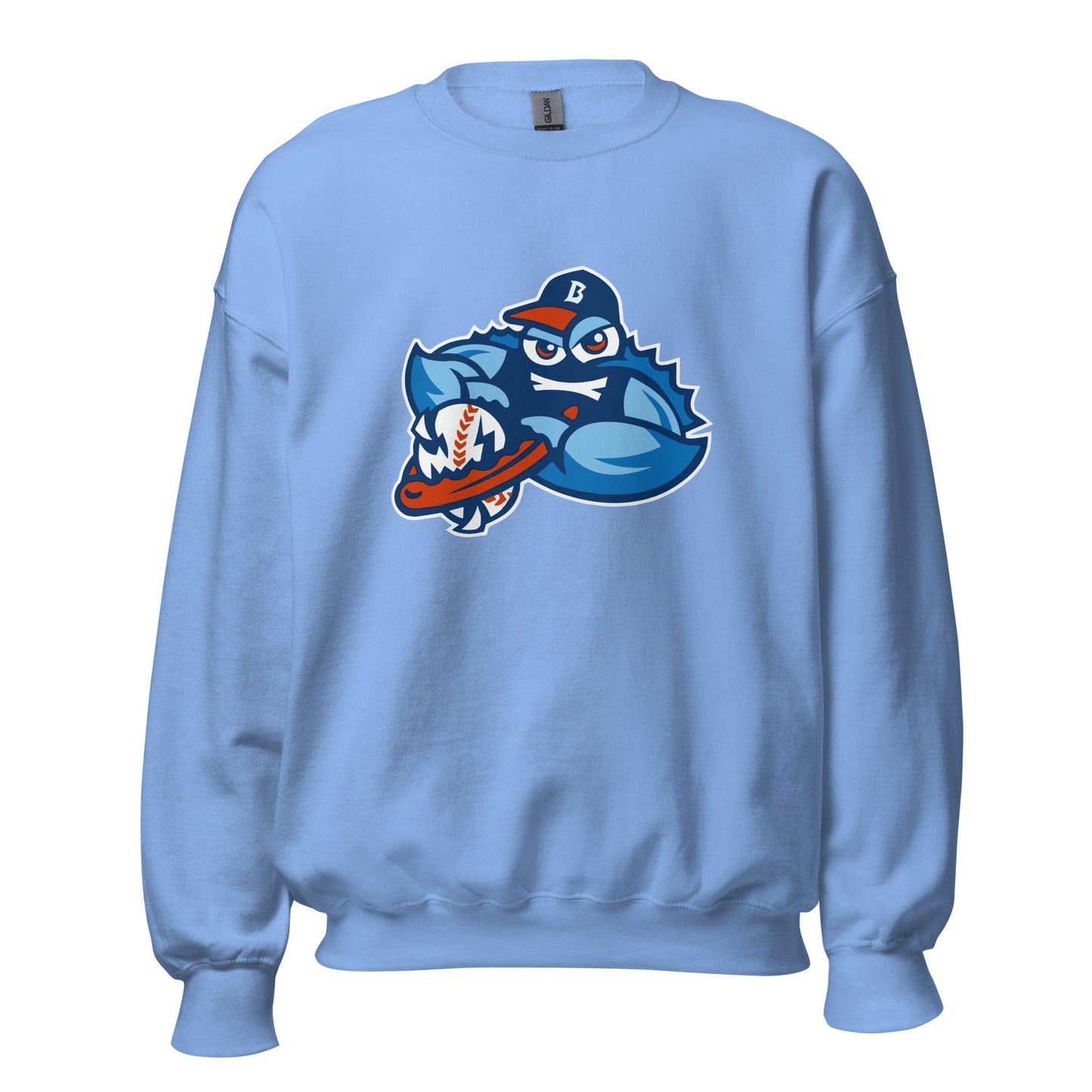 Classic | Sweatshirt | Bellport BlueClaws | Mascot Logo