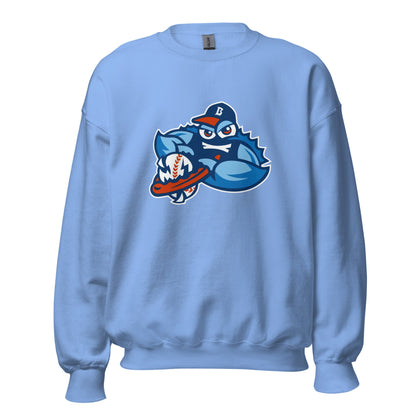 Classic | Sweatshirt | Bellport BlueClaws | Mascot Logo