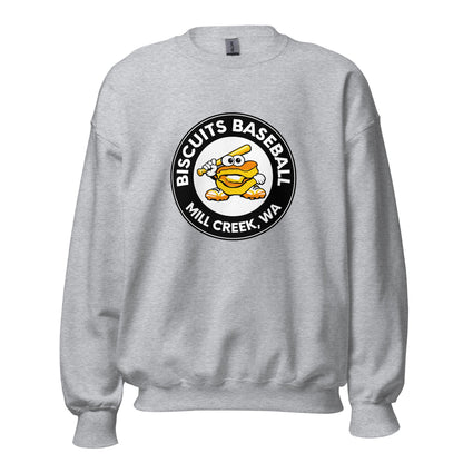 Classic | Sweatshirt | Biscuits Baseball MCLL | Mascot Logo