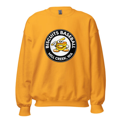 Classic | Sweatshirt | Biscuits Baseball MCLL | Mascot Logo