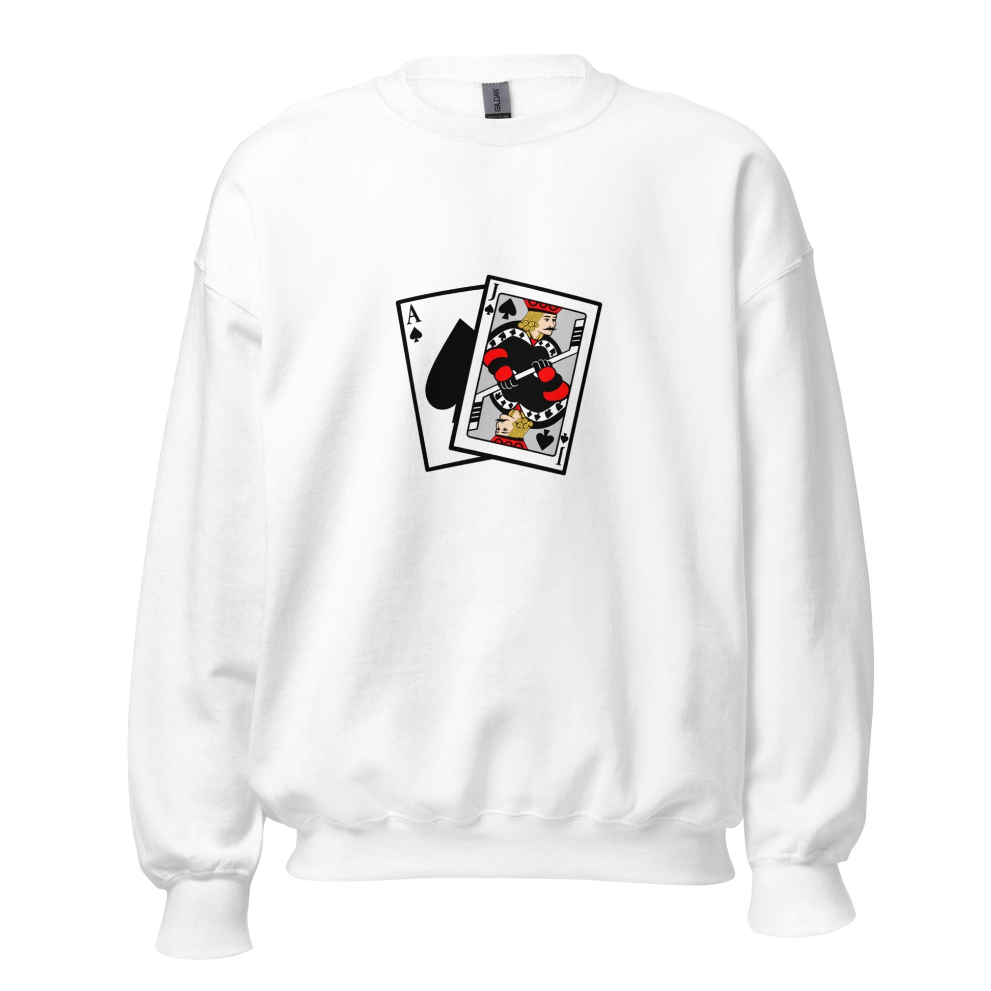 Classic | Sweatshirt | Blackjack’s Roller Hockey | Royal Spade Crest Logo
