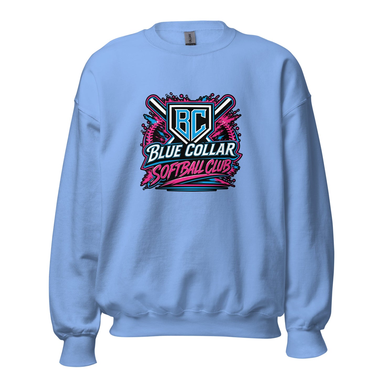 Classic | Sweatshirt | Blue Collar Softball 2034 | Athletics Logo