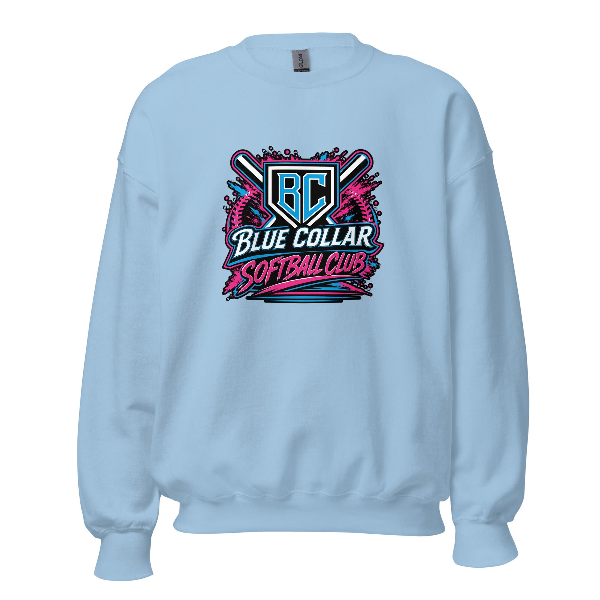 Classic | Sweatshirt | Blue Collar Softball 2034 | Athletics Logo